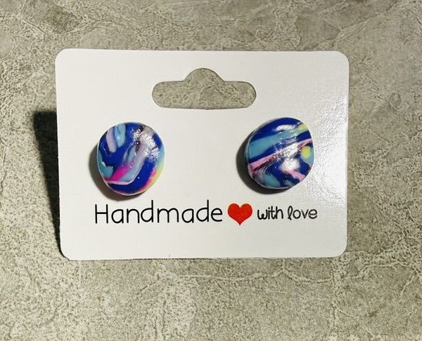 Circle Studs — Color Mix